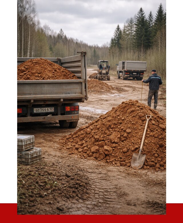 Глина и суглинки в Ртищеве от 4597 р. за куб | ПРОНЕРУДРтщ