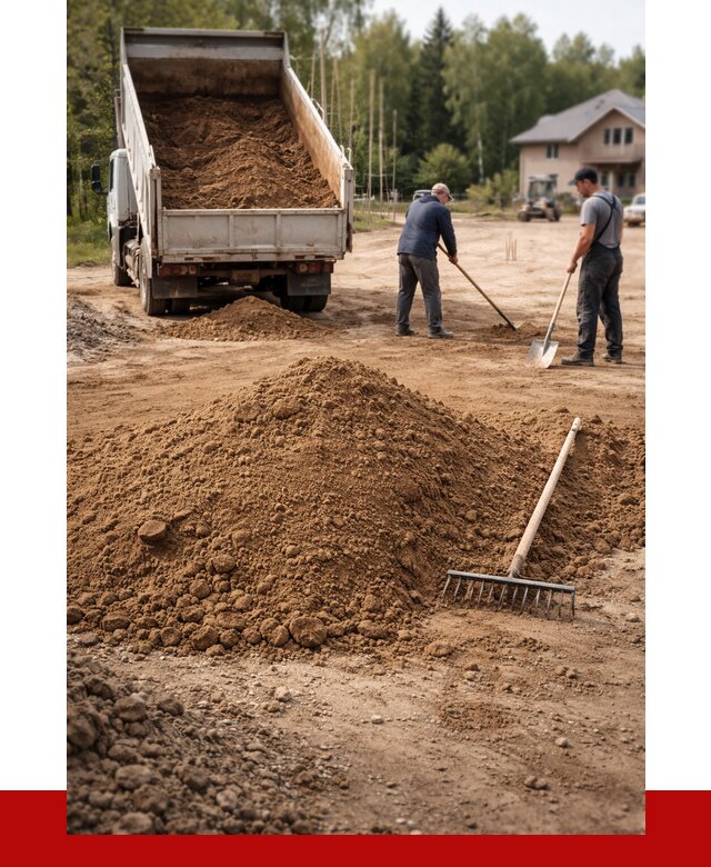 Суглинок для планировки в Ртищеве с доставкой от 4290 р. | ПРОНЕРУДРтщ