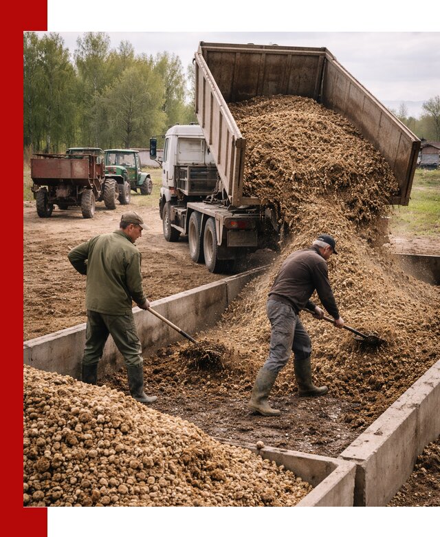 Куриный помет с доставкой в Ртищеве оптом и в розницу