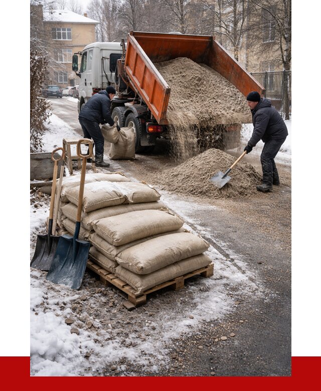 Противогололедные материалы оптом в Ртищеве от 4290 р. | ПРОНЕРУДРтщ