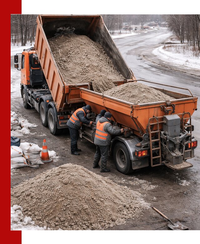 Поставка и вывоз пескосоля в Ртищеве оптом и в розницу