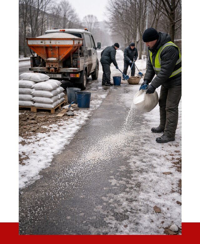 Реагент против гололеда в Ртищеве с доставкой от 4597 р. | ПРОНЕРУДРтщ