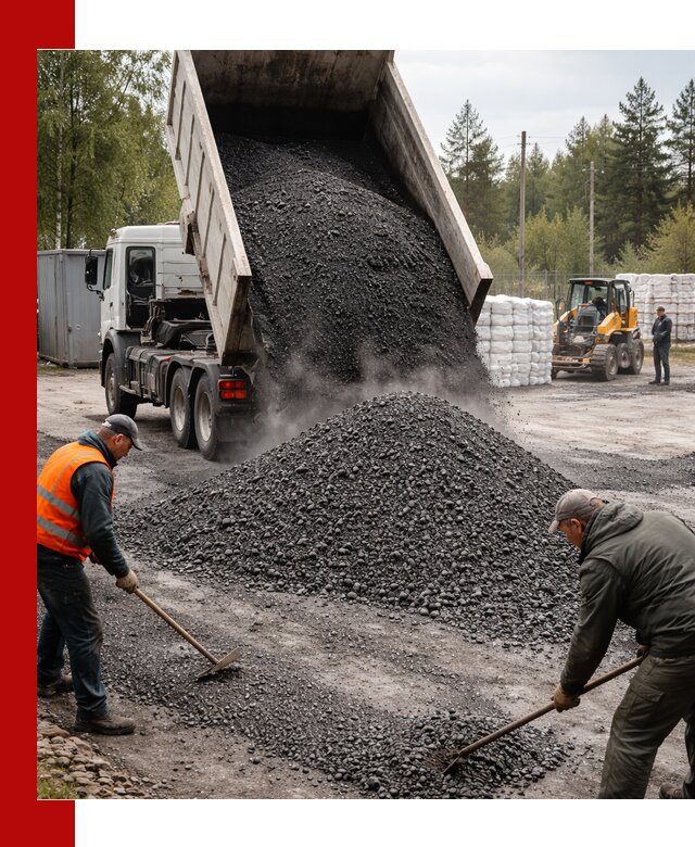 Доставка и продажа асфальтного гранулята в Ртищеве
