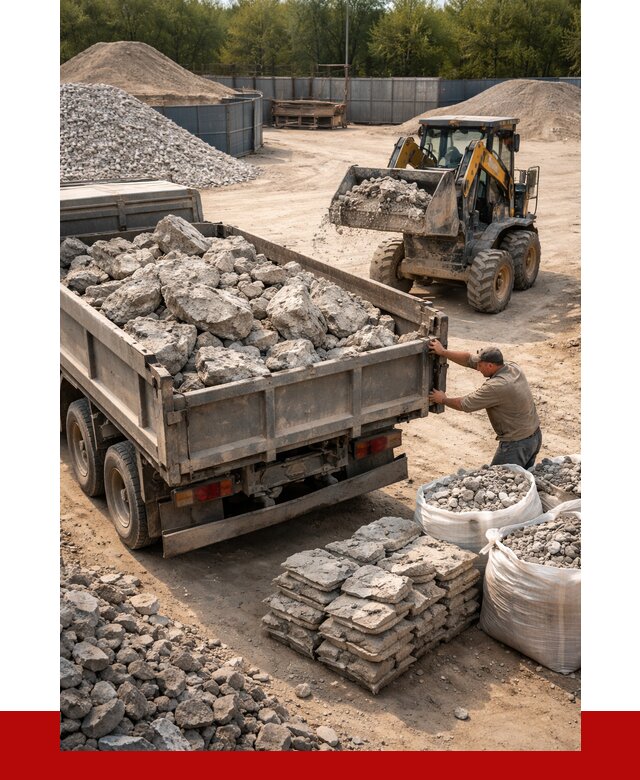 Купить бой бетона с доставкой в Ртищеве от 4903 р. | ПРОНЕРУДРтщ