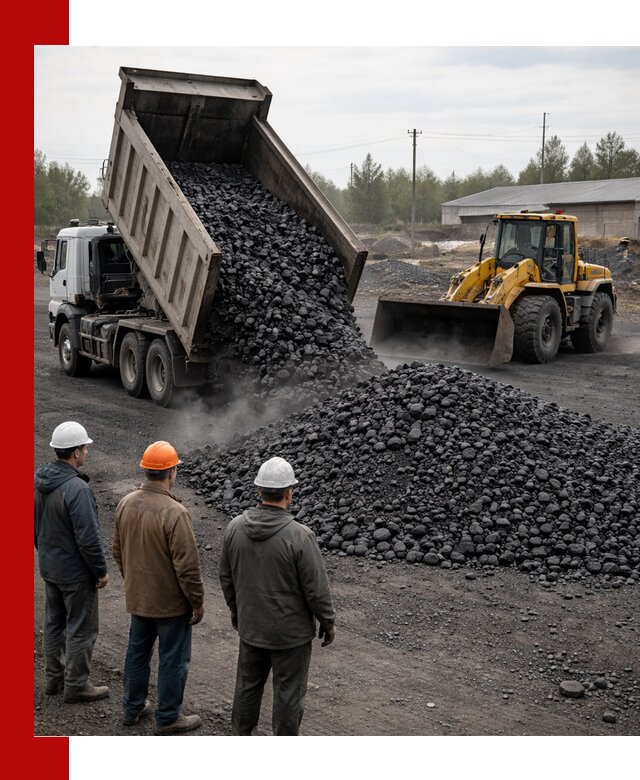 Доставка угля антрацита в Ртищеве с самосвалами и погрузкой