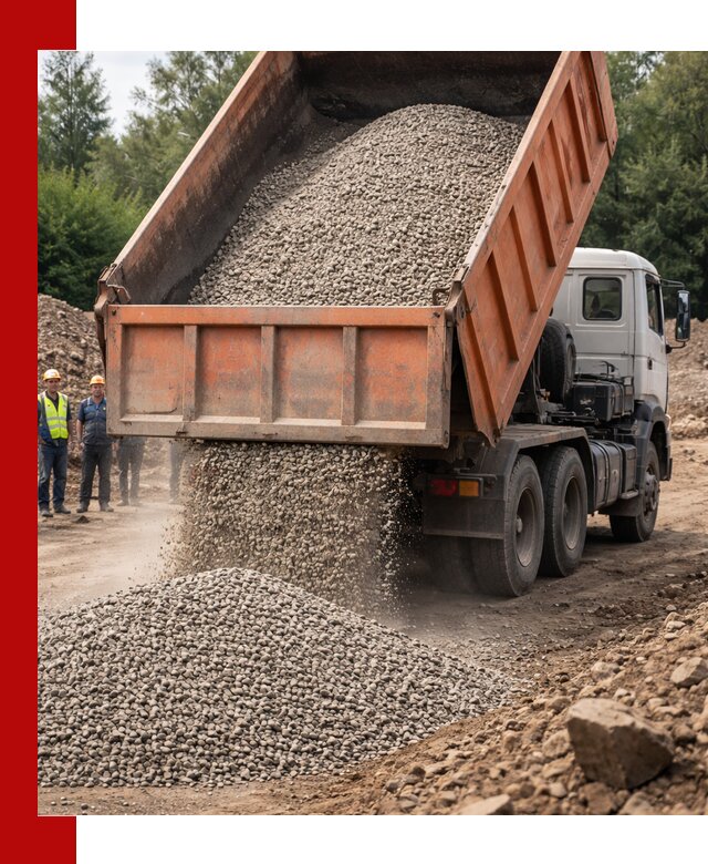 Доставка сыпучих материалов самосвалом в Ртищеве быстро и надежно