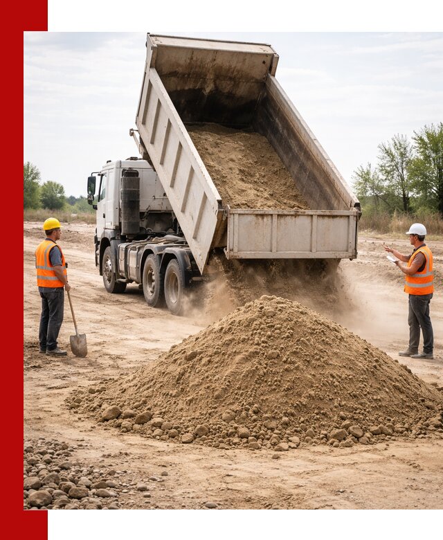 Доставка самосвалом 15 кубов в Ртищеве за город и по городу