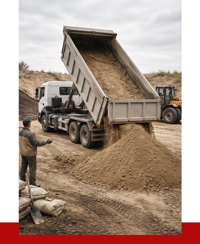 Доставка самосвалом 20 кубов в Ртищеве от 7661 р. | ПРОНЕРУДРтщ