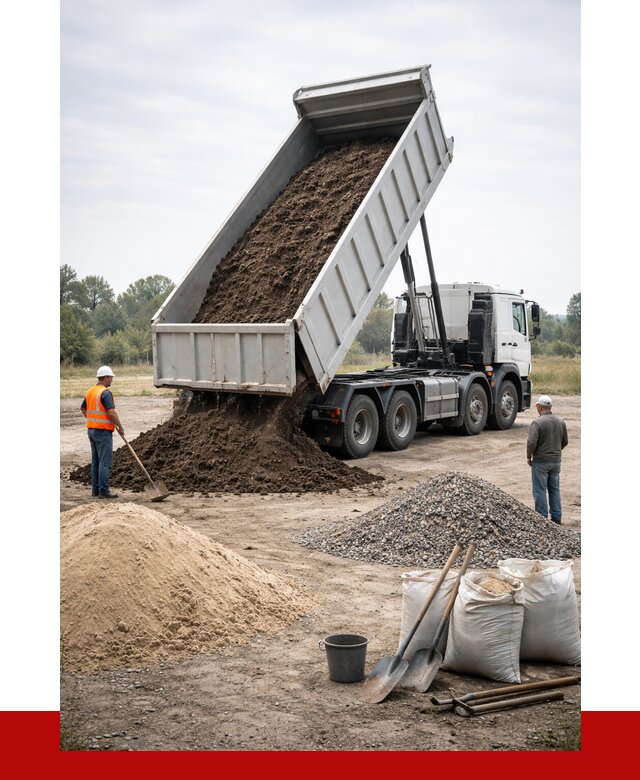 Доставка самосвалом 30 кубов в Ртищеве от 8683 р. | ПРОНЕРУДРтщ