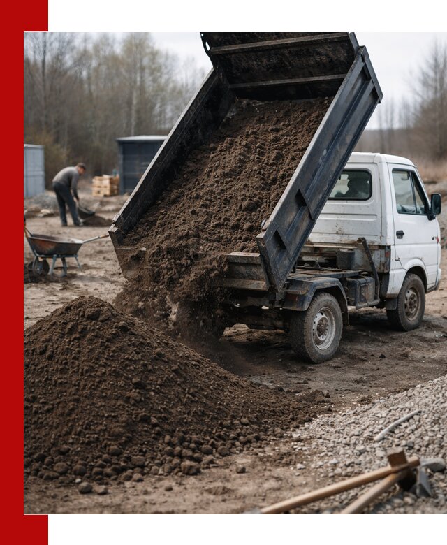 Аренда минисамосвала в Ртищеве для доставки сыпучих материалов