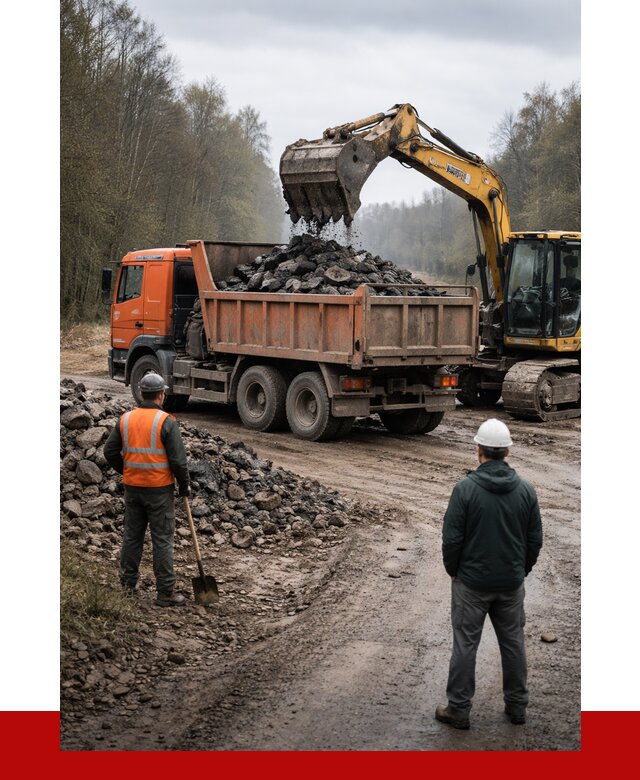 Вывоз асфальта в Ртищеве от 4597 р. самосвалом ПРОНЕРУДРтщ