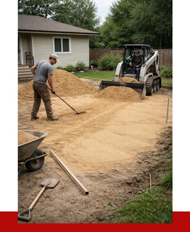 Отсыпка участка песком в Ртищеве, от 2554 р., ПРОНЕРУДРтщ