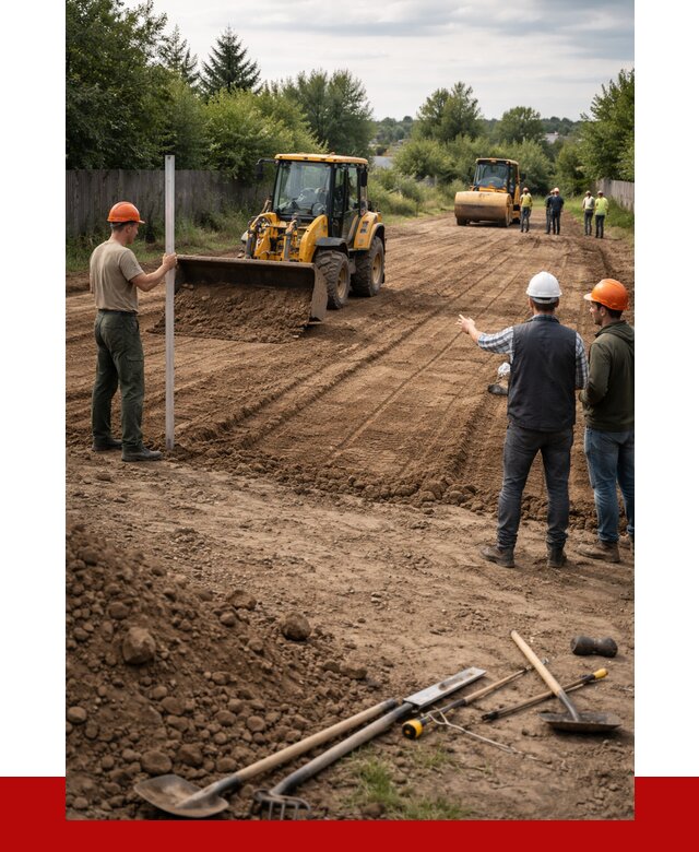 Планировка участка грунтом в Ртищеве от 4597 р ПРОНЕРУДРтщ